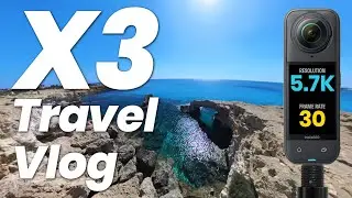 Is Insta360 X3 good for vlogging? I went to Cyprus to find out!