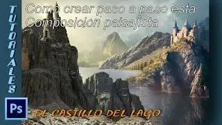 Composicion paisajista El castillo del lago