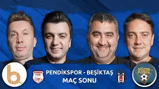 Pendikspor 4 - 0 Beşiktaş Maç Sonu | Bışar Özbey, Ümit Özat, Evren Turhan ve Okan Koç
