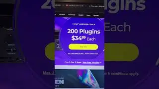 Waves Sale: $34.99 Plugins + My Affiliate Link !