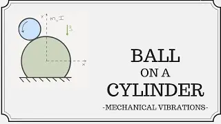 Ball On A Cylinder Using The Lagrange Multiplier Method