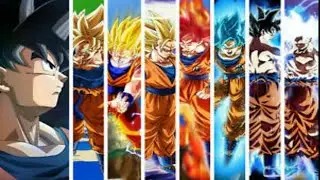 Goku All Mugen Forms (SS5, Mui and More!)