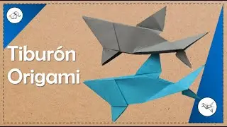 Tiburón de Papel🦈 - IDEA ORIGAMI✅