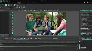 Zoom Through Text Intro - VSDC Free Video Editor Tutorial