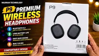 P9 Wireless Bluetooth Headphones - Gaming - Noise Cancelling - Stereo Sound Earphones