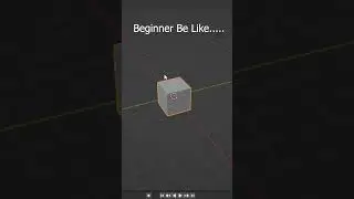 When You Open Blender First Time #shorts