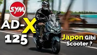 JAPON GİBİ SCOOTER ?😱 SYM ADX 125 İNCELEMESİ