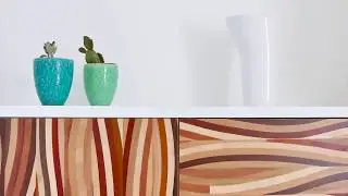 Armadietto Wood Waves | IWoodS