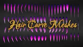 Hair Meshes Set1