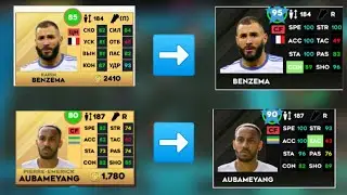 Karim Benzema & Aubameyang full maxing | Dream League Soccer 2023