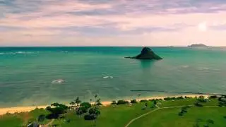 DJI Phantom 3 - Kualoa Point & Chinaman's Hat, Oahu Hawaii - 60 FPS HD Drone Aerial Footage