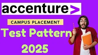Accenture 2025 Exam Pattern & Syllabus |Cognitive + Technical Assessment Exact Q's 🔥🔥|#placement