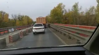 Ремонт моста на М5.