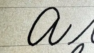 영어필기체 소문자 쓰는 방법 | English Alphabet Cursive Small Letter