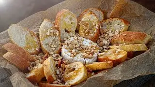 Cheese MELTS, Bread Crunches! A Fabulous Snack In 20 Minutes!