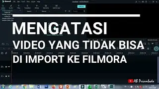 HOW TO OVERCOME VIDEOS THAT CANNOT BE IMPORTED TO FILMORA