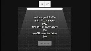 Tube light animation | HTML CSS JavaScript| 