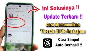 Cara Memunculkan Threads Di Bio Instagram
