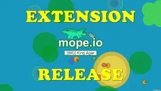 Mope.io // MopeX // Mod Extension Released