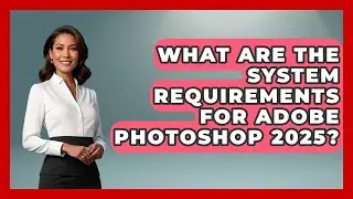 What Are the System Requirements for Adobe Photoshop 2025? | The Virtual Art Desk News