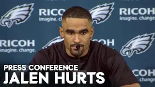 Postgame Press Conference: Jalen Hurts | San Francisco 49ers vs Philadelphia Eagles