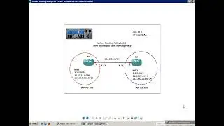 Juniper Routing Policy Lab 1 (Basic Import/Export Policies within BGP)