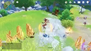 Genshin Impact  mona gameplay