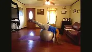 5 Swiss-Ball Fitness Exercises With Queen Precious