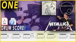 One - Metallica | Drum SCORE Sheet Music | 