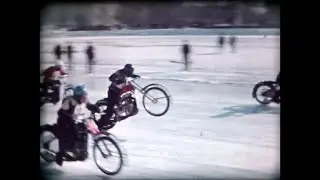 Ледовый спидвей (г. Глазов, середина 80-х гг.)