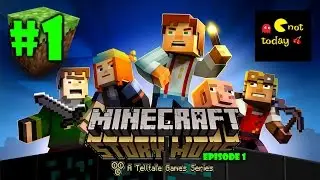 🍾 Minecraft: Story Mode Ep1 - Прохождение на русском - Мы победили! #1