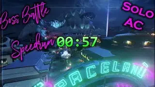 Zombies in Spaceland Boss Battle Speedrun (All Cards) 0:57 (No Reaver)