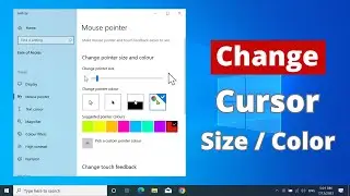 How to Change Mouse Cursor Size and Color in Windows 10