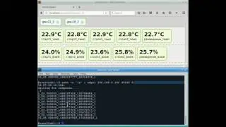Orange Pi Zero: чтение с DHT22 и DS18B20, графический интерфейс пользователя