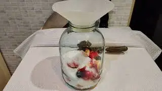 Яблочный компот. Простейший способ.
