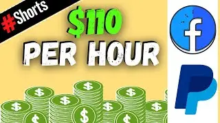 Make $110 Per Hour With Facebook Ads #shorts