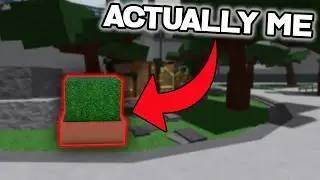 I TROLLED Pretending to be a BUSH in Heroes Battlegrounds (ROBLOX)