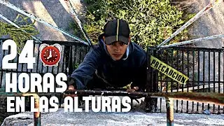⏰RETO 24 HORAS en una TORRE de AGUA💀⚠
