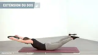 EXERCICE EXTENSION DU DOS avec anneau de pilates
