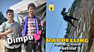 Rappelling Training || Memang koksi adventure festival || Simsang river  @DimpuBaruah