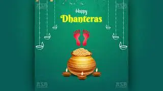 Happy Dhanteras | Shubh Dhanteras शुभ धनतेरस 2022 Motion Graphics | After effects and Illustrator.