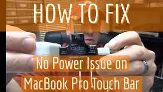 How to Fix - 2016 Macbook Pro Touch Bar Doesn't Power On  - Board 820-00239