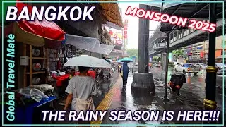 Rainy Season BANGKOK not Done Yet!! 🇹🇭 Thailand