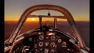 Бой на советском истребителе Як-1Б в VR шлеме в War Thunder.