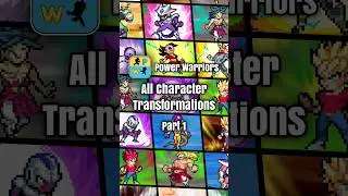 Power Warriors - All Character Transformations Part 1 #Shorts #powerwarriors