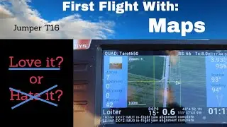 Telemetry Maps FIRST FLIGHT... How was it?(yaapu telemetry on Jumper T16)