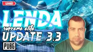 🔴LIVE  ENFLUENCIADOR SUPREME ELITE NOVO EVENTO ODISSEIA OCEÂNICA | PUBG MOBILE 🔥