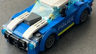LEGO City Vehicles: Building a Police Car!#legocity#youtubevideo#legomoc#legopolice#speedbuild#afol#