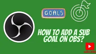 How to Add a Subscriber Goal to Your YouTube Stream in 2 Minutes!