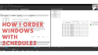 How I Order Windows With Schedules
